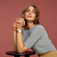 CLUSE | Minuit Schakelband - Rosé/Wit 2